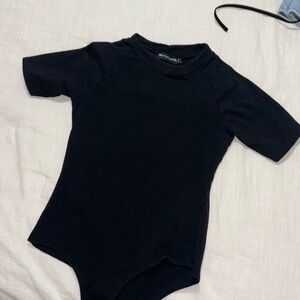 Pretty Little Thing Black Bodysuit